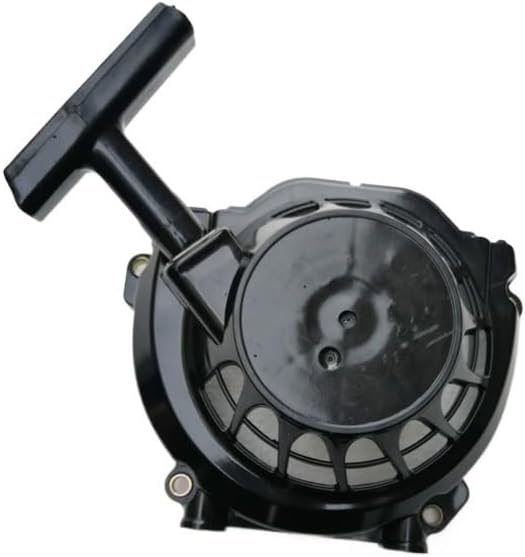 TMLbhSEZ Black Color Manual Puller Starter Recoil Fit for 2T 63cc 1E48F Brush Cu Engine Motor