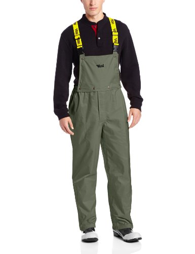 Viking Journeyman Waterproof Industrial Bib Pant, Dark Green, X-Large
