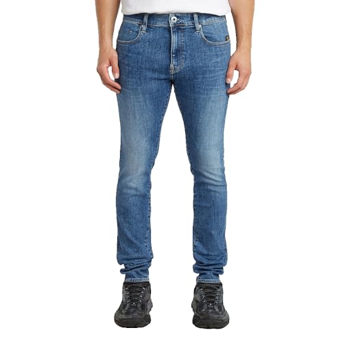 G-STAR Raw - Mens Revend FWD Skinny Jeans, Color Faded Summer Sky, Size: 33W x 34L