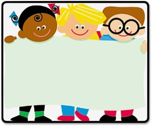 TrendExpress - Name Tags, Kids, 3"x2-1/2", 36/CT, Multi, Sold as 1 Package, TEP T68003