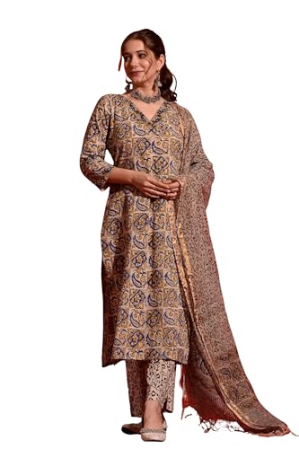 Image of Kalaanj Women Women Rayon Blend Kurta Set