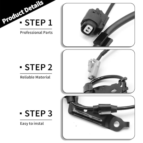 Cable sensor ABS delantero derecho 89516-30020 para solucionar fallo Lexus 2
