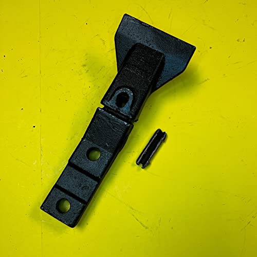 6737324 X156XFL Flush Mount Bolt On Adapter Shank with Teeth X156XF 7102097 PIN 6737326 Fits for Bobcat Mini Excavator (Teeth Set X156XFL X156XF)