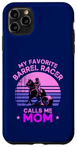 My Favorite Barrel Racer Calls Me Mom ���g�� �T���Z�b�g ���f�I �X�}�z�P�[�X iPhone 11 Pro Max �p