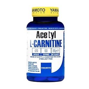 Yamamoto Nutrition 1000 Mg Acétyl L-Carnitine 60 Gélules