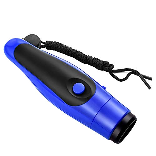 Leikance Silbato electrónico, de tres tonos para deportes, silbato de mano con cordón de silbato de mano para árbitro entrenadores profesor Cover