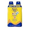 Banana Boat Sport Kids Sunscreen Spray SPF 50, Twin Pack | Spray Sunscreen for Kids, Childrens Sunblock SPF 50, Oxybenzone Free, 6oz each