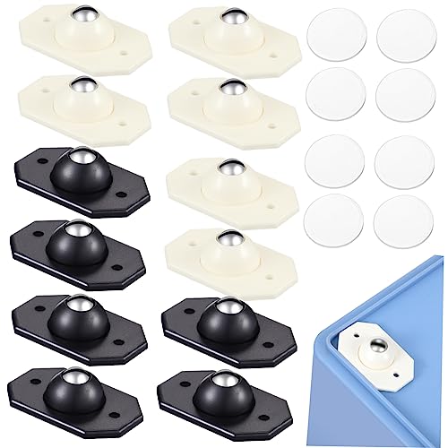 KICHOUSE Wide Application Universal Wheel Caster Wheels Adhesive for Storage Boxes Furniture