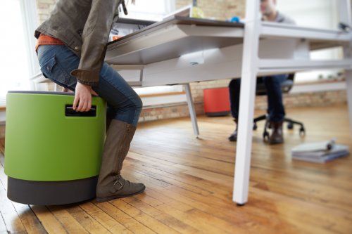 Image of Steelcase Turnstone TSBUOY Seating, Green