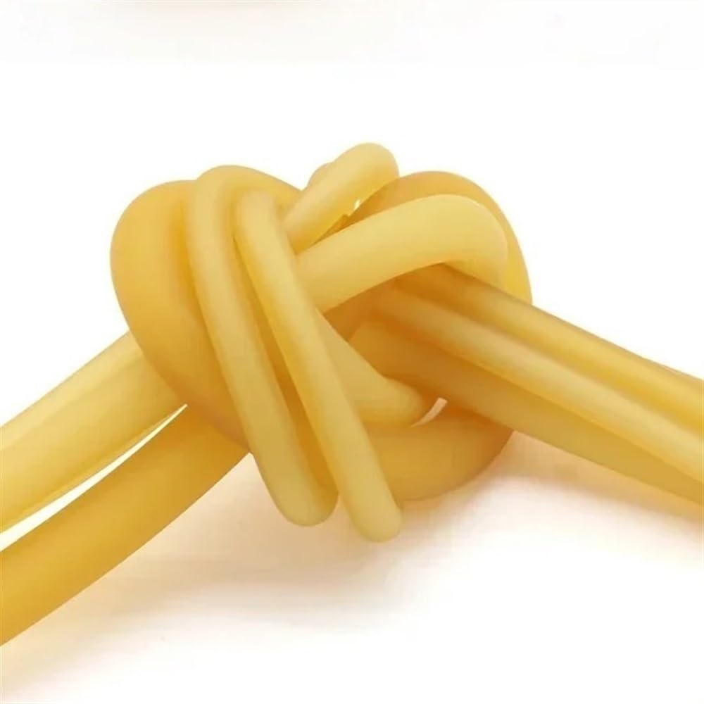 Tubo in lattice di gomma | Tubi in gomma lattice di dimensioni multiple gialle for lo sport(10,METERS X 3.0mM X 6MM)