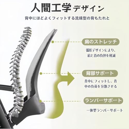 オフィスチェア 折りたたみ椅子 4脚セット 勉強椅子 ミーティングチェア キャスターとアームレスト付き メッシュ背もたれ 通気性 座り心地良い 人間工学 イス 組立簡単 在宅ワーク/研修室/教室/受付用 日本語説明書付き（グレー,55x56x85.6cm) [3]