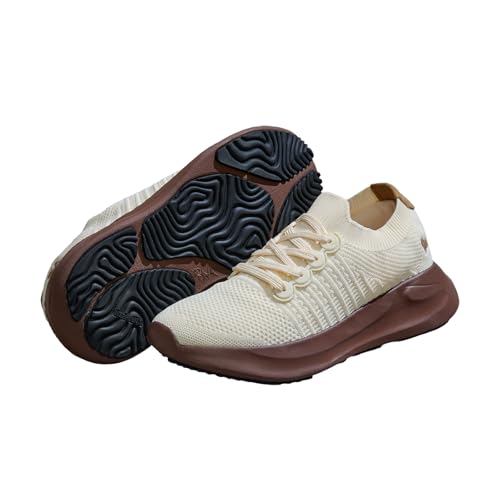 Image of Neeman's Begin Walk Aero Sneakers for Men | Breathable Knit Upper, Lightweight Cushioned EVA Sole | Comfortable Daily Walking & Casual Wear Shoes