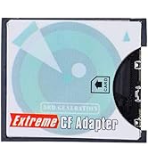 Chenyang SD SDHC SDXC to CF Compact Flash Memory Card Adapter Reader Type I High-Speed Extreme CF...