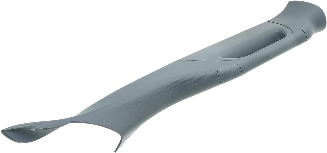 A-Premium A Pillar Interior Trim Handle Compatible with Ford F-250/F-350 Super Duty, F-450 Super Duty, F-550 Super Duty, 2011-2016, Front Right Passenger, Steel Gray, Replace# BC3Z2503598AC