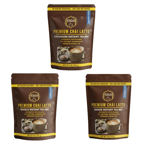 Té chai sin azúcar variedad 3 sabores 3 paquetes miniatura 1