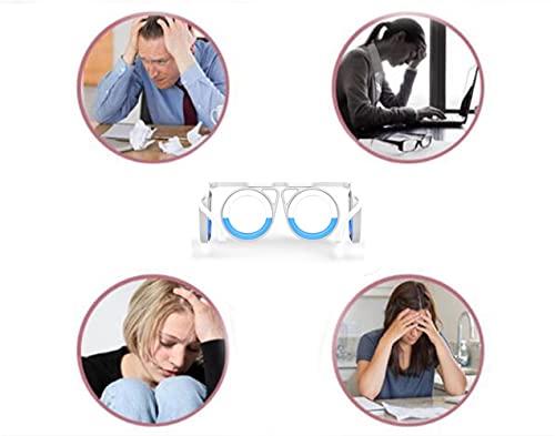 XJWWW -Óculos URG Anti- Motion Sickness, óculos portáteis ultraleves para alívio de náuseas, óculos
