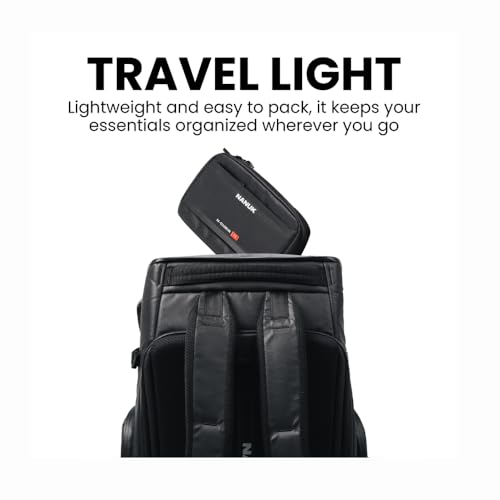 Image of NANUK N-Cubik T1 Camera Bag Insert - Compact Water-Resistant Pouch - Shockproof Protective Camera Insert for Backpack - Perfect for Accessories & Gear (10 inch x 6.3 inch x 2 inch)