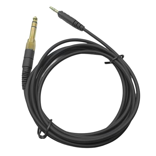 Cable de reemplazo 3.5mm macho a 6.35mm macho miniatura 1