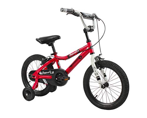 Duzy Customs 16’’ Red Kids Bike with Five Minute Quick Assembly