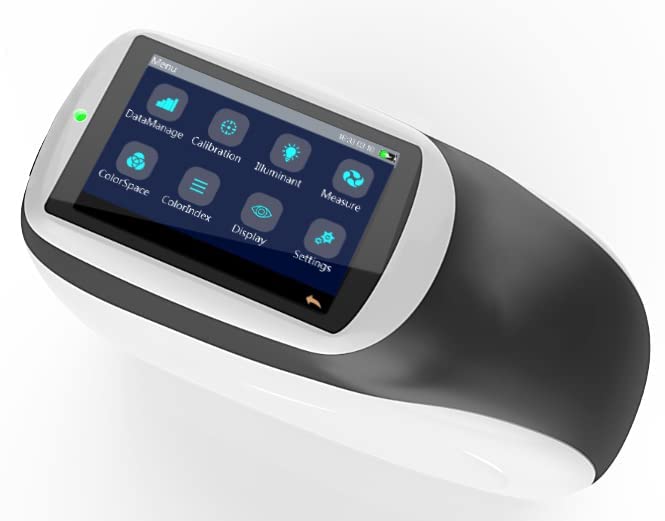 Three Angle Spectrophotometer Multi-Angle Spectral Colorimeter Plastics Printing Paint Color Difference Measurement with 3 Illumination Sources 1 Receiver Wavelength Range 400nm to 700nm