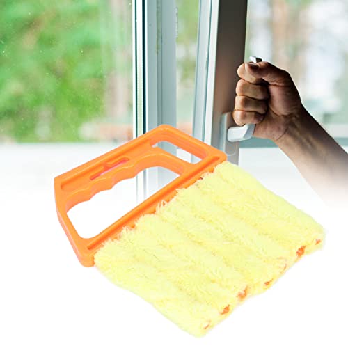 Image of Handheld Dust ing Brush, Microfiber ing Cloth, Washable, Suitable for Air Conditioning Vents, Blinds ing