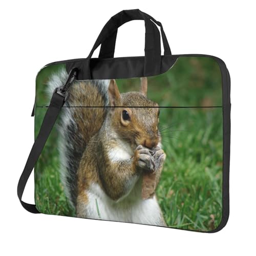 Sac pour ordinateur portable imprimé écureuil résistant aux chocs