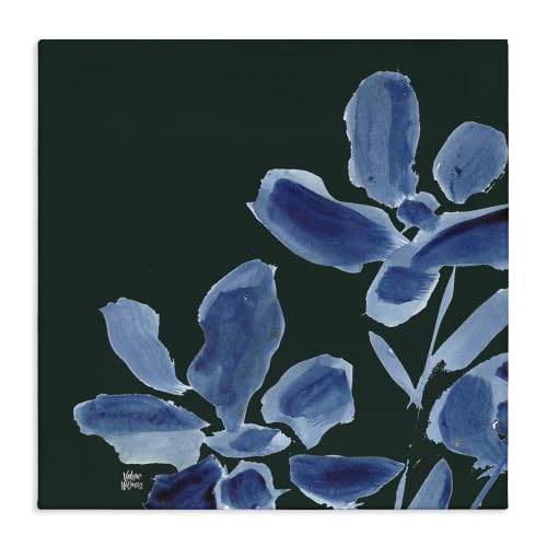 Stupell Industries 'Modern Blue Flower Petals Casual Botanical'| Canvas Art