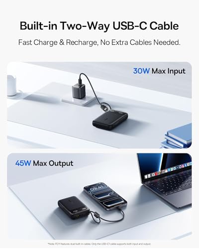 Baseus 20,000mAh 45W PD CCC Certified Power Bank w/ USB-C Cable $21 & More + Free S&H - image 7