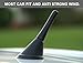 AOBETAK Car Aerial - Antena corta universal de coche, 2,5", pequeño accesorio...