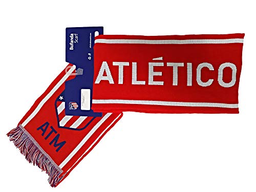 Atletico Madrid Sciarpa Ufficiale Modello ATM N°1