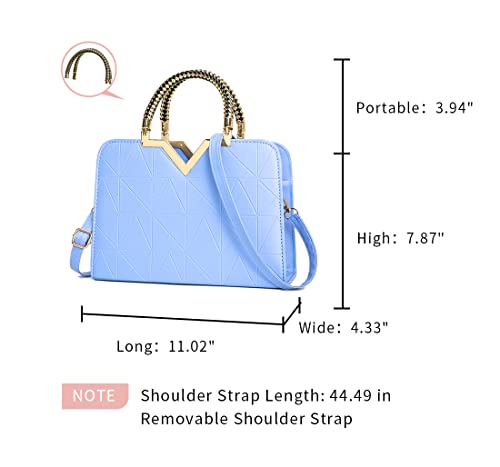 Image of JHVYF Shoulder bags for Women Trendy Crossbody bags Casual Satchels Purse Ladies' Tote Bag