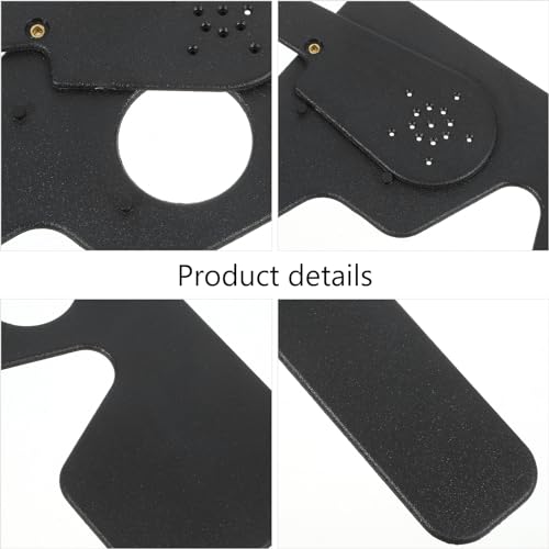 SUPVOX Eye Patch Vision Test Occluder Professional Eye Mask with Anti-Slip Handle for Single Examination Suitable for Adults and Children Health Care - Image 3