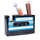 kassettenrecorder retro itt Stifthalterfunktion: Halten Sie ihren Schreibtisch gut organisiert, ein wunderbares Geschenk für selbst, Freunde, ihre Tochter oder Sohn, die guter Begleiter für das Studium und Büro.