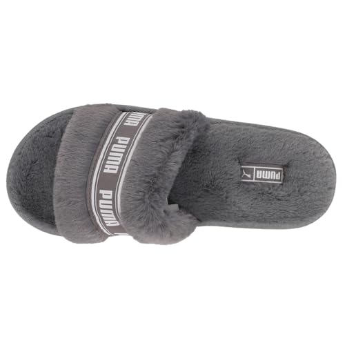 PUMA Kids Girls Fluffy Slide Casual Sandals Casual - Grey4