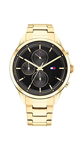 Tommy Hilfigher Black Dial Watch for Men -TH1782423W (B0BR7R7C9X) Amazon Price History, Amazon Price Tracker