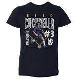 500 LEVEL Marc Cucurella Chelsea FC Outline Number Toddler Shirt (Navy, 2T)