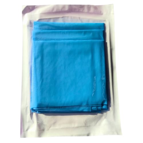 DOC Toallas estériles quirúrgicas de TNT (textil no tejido) 75 x 90 cm, paquete de 10 unidades, tela quirúrgica desechable impermeable de TNT + PE (10 unidades)