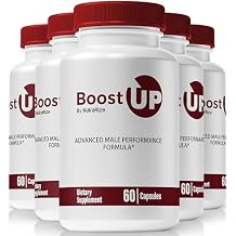 5 Pack Boost Up Capsules, Official Boost Up for Men, All Natural Boost Up Pills, Daily Nutrition to Support Male Health and Wellness, Premium BoostUp, Boost Ups Review 300 Capsules
