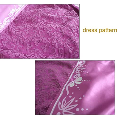 Disfraz completo de princesa morado talla X-Large miniatura 7