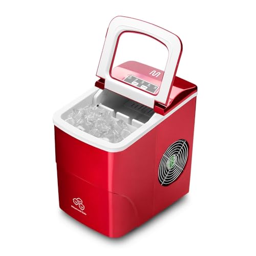Fabricadora de Hielo 2 Litros 127V 100W Roja miniatura 6