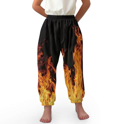 Renewold Kids Sweatpants Boys Sport Jogger Pants Girls Yoga Dance Trousers Loose Casual Lounge Pants Activewear4