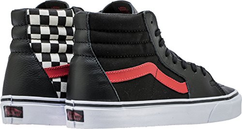 Vans Vans Men's Sk8-hi(tm) Core Classics (5.5 M US Women / 4 M US Men, Black/Red/White)