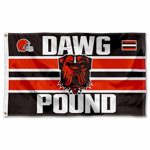 Cleveland Browns Dawg Pound Large 3x5 Flag