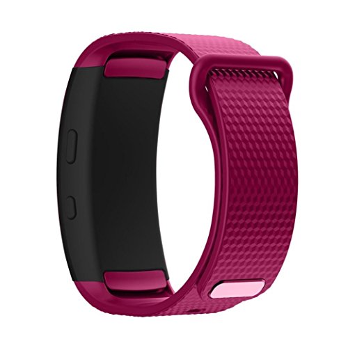 Shieranlee Correa Gear Fit 2 Pro, Reemplazo de Banda de Silicona Suave Deportiva Pulsera de Repuesto Correa para Gear Fit 2 Pro SM-R365 y Gear Fit 2 SM-R360 Banda