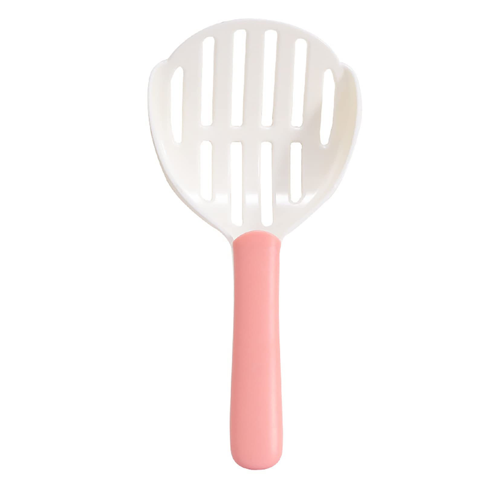 Bellv Pink Cat Sifter, Kitten Scooper With Handle, Kitten Poop Lifter, Shovel, Ergonomic Handle Grip Cat Scoop, Non Stick Scoop Away Cat, Kitten Pooper Lifter For Box