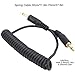 Acouto Universal 3.5mm?6.35mm Camera to Flash Sync Cable, Good Performance, Plug and Play,