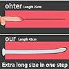 45cm Extra lange Anal Dildo mit Starkem Saugnapf,Analplug Buttplug Dildo Groß Riesen Dildo Big Dildo für G-Punkt,Analplug für Frauen Männer (S) #5