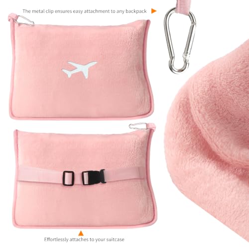 Rainhonor Travel Gifts for Women,Long Flight Essentials,Traveling Essentials for Women,International Travel Items Inclue Blanket with Bag,Neck Pillow,Makeup Storage Bag,Etc by Rainhonor - Used condition - Image 4