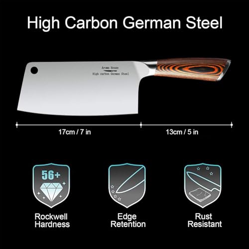Cuchillos, Kitchen cuchillo taquero Marca Aroma House (2)