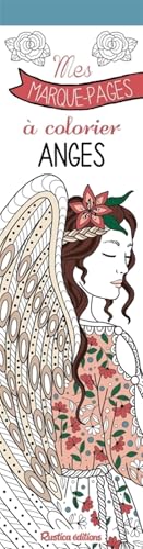 Mes marque-pages à colorier : Anges